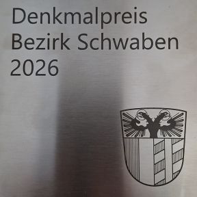 Denkmalpreis des Bezirks Schwaben 